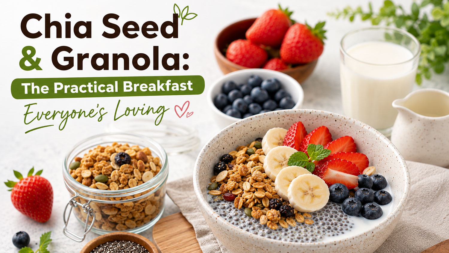 Chia Seeds & Granola: The Practical Breakfast Everyone's Loving